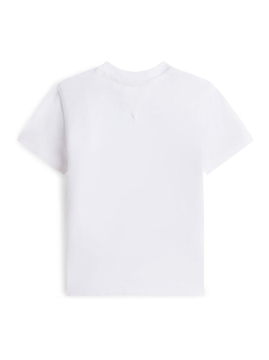 Dsiney Kidz - Tommy Hilfiger White Outline Logo Jersey T-Shirt image 2