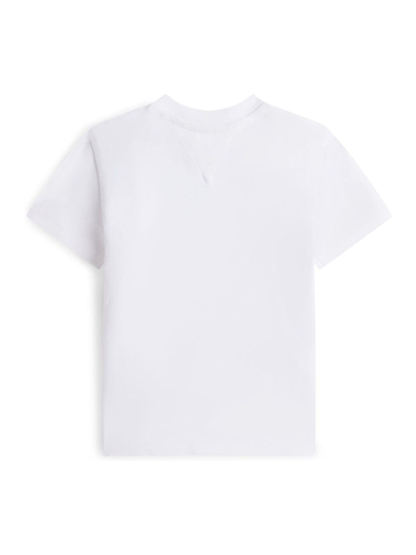 Dsiney Kidz - Tommy Hilfiger White Outline Logo Jersey T-Shirt image 2