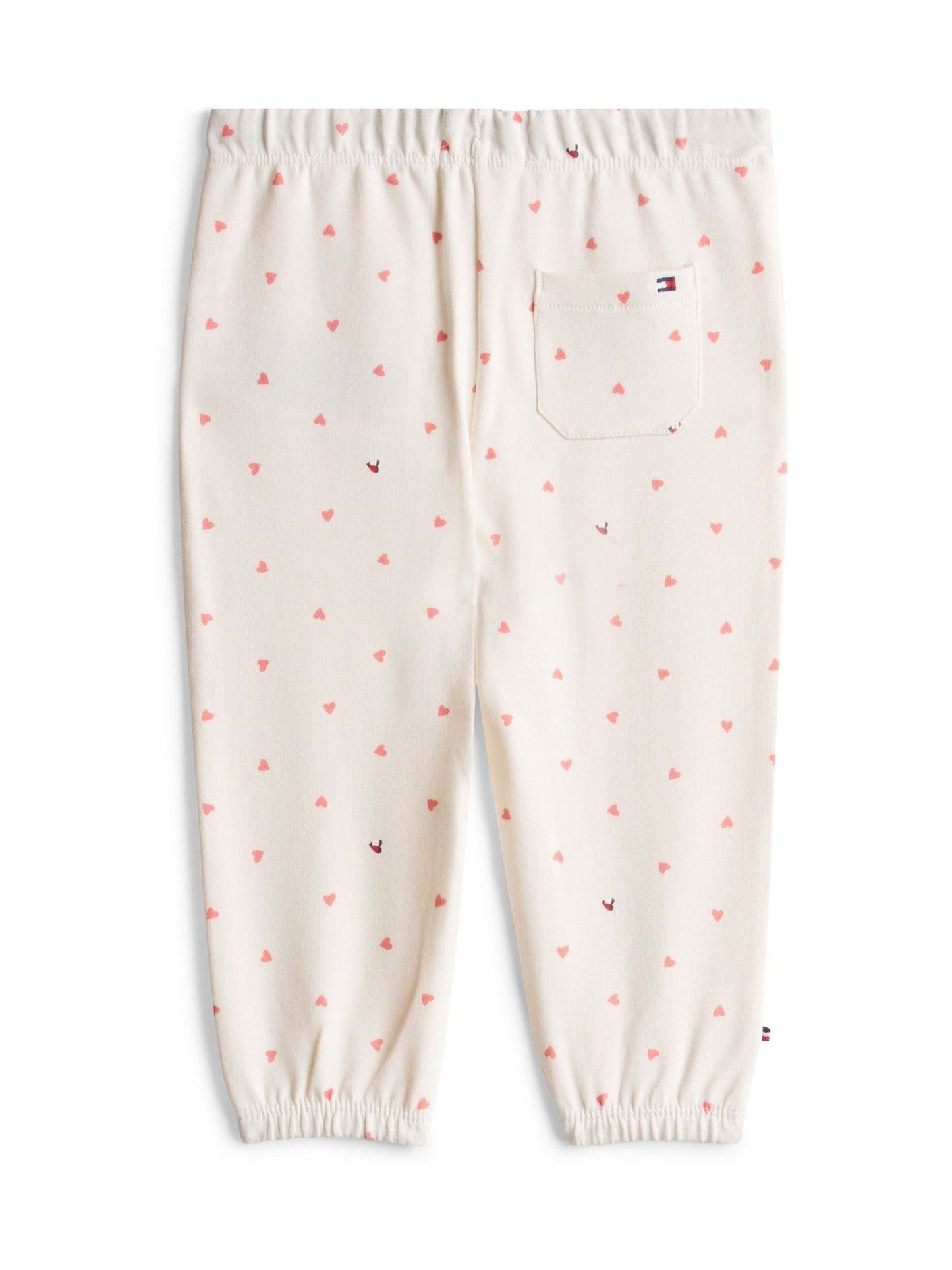 Tommy Hilfiger Cream Print Drawstring Joggers image 2