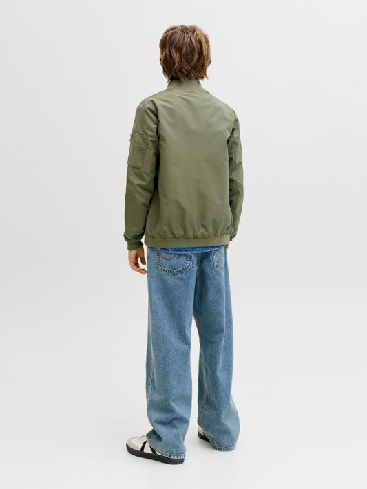 Dsiney Kidz - JACK & JONES JUNIOR Green Light Weight Bomber Jacket image 2