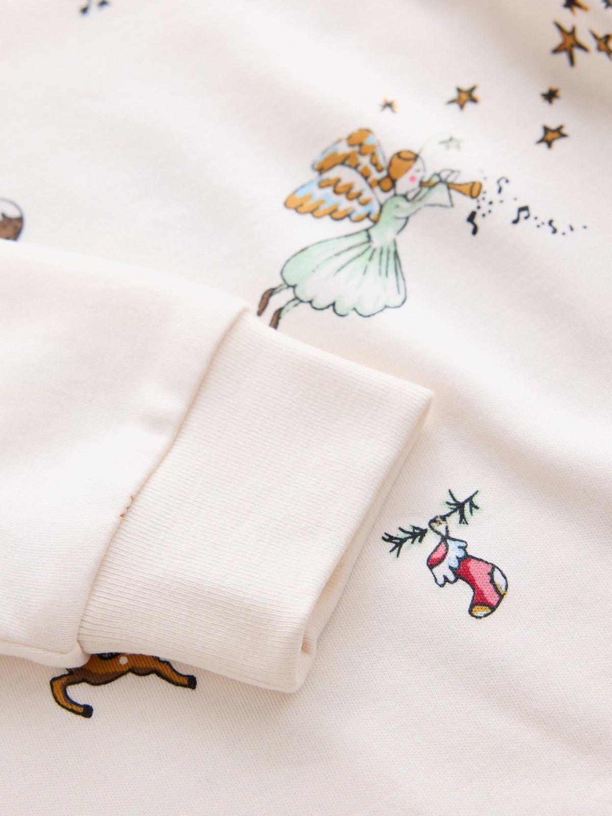 White Christmas Snuggle Pyjamas Set (9mths-12yrs) - image 4