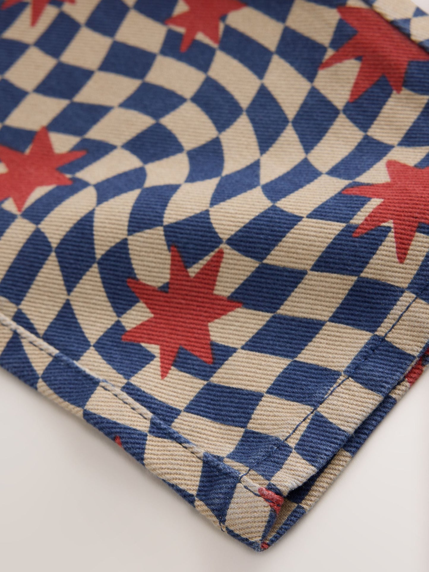 Multi Checkerboard Star Pull On Wide Trousers (3mths-7yrs) image 8