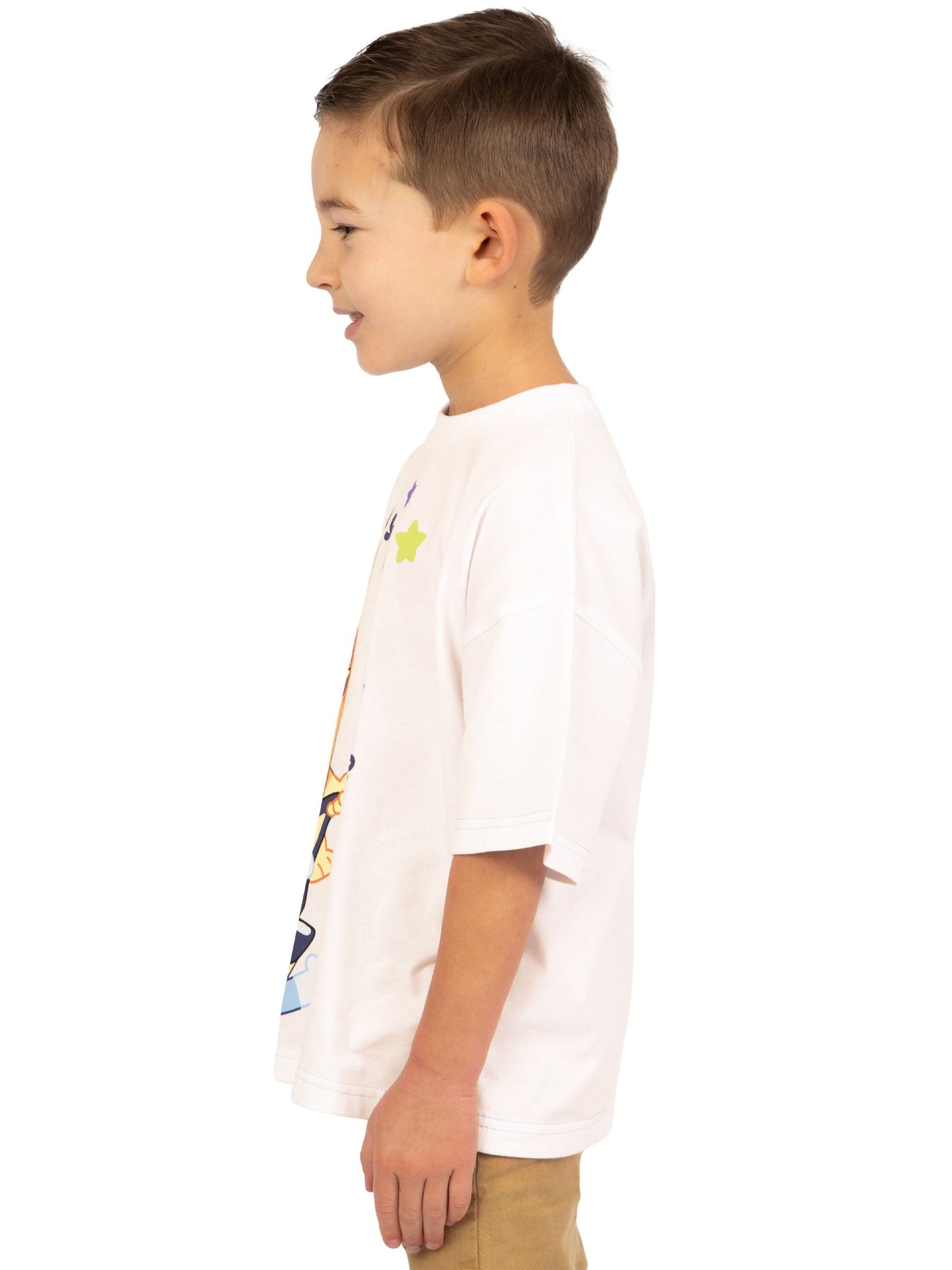 Dsiney Kidz - Character White Bluey Boxy T-Shirt image 9