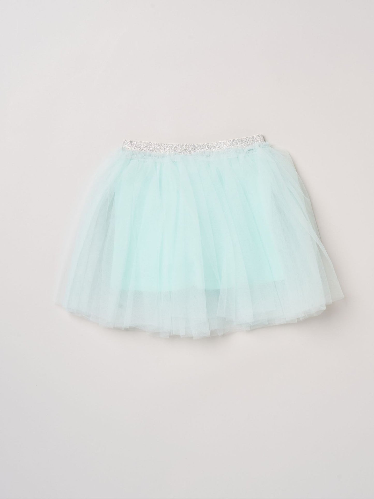 Miss Baby Blue Bow Applique Short Sleeve T-Shirt And Tutu Skirt Outfit Set image 5
