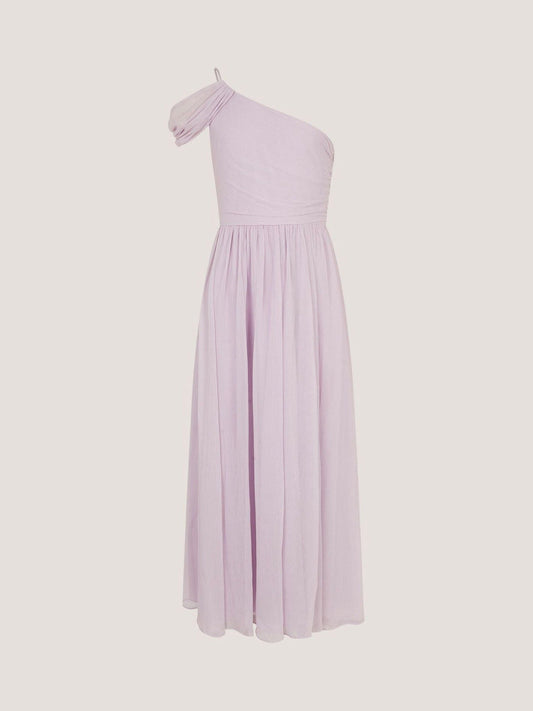 Dsiney Kidz - Monsoon Purple Texas One Shoulder Prom Dress image 2