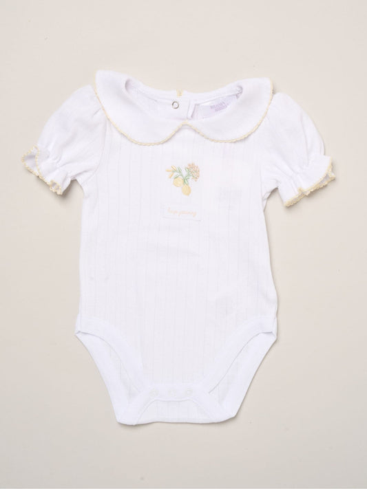 Rock-A-Bye Baby Boutique Yellow Baby Outfit Set 4 Piece image 2
