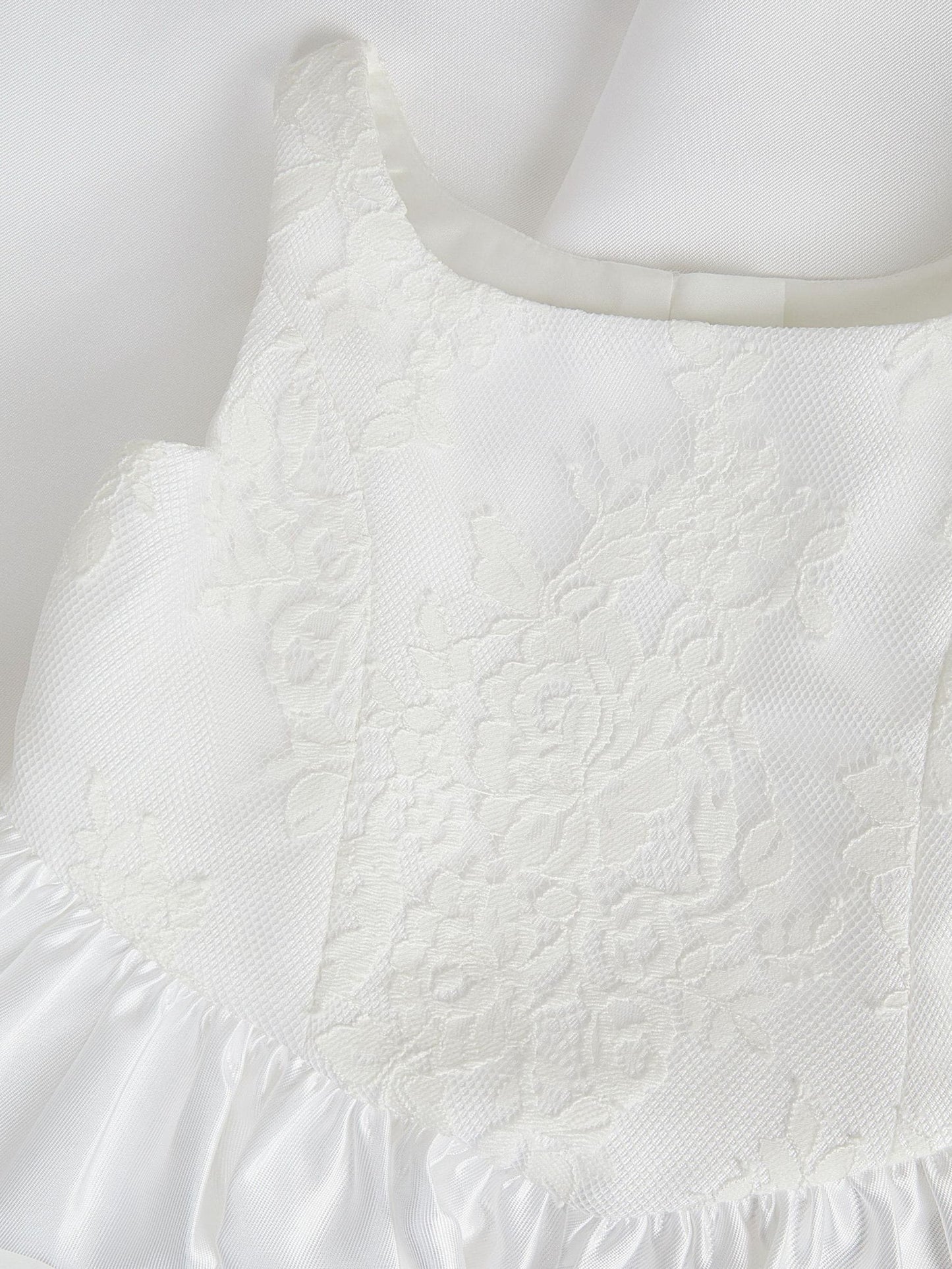 Dsiney Kidz - Monsoon Ivory Juno Lace Bodice Party Dress image 5