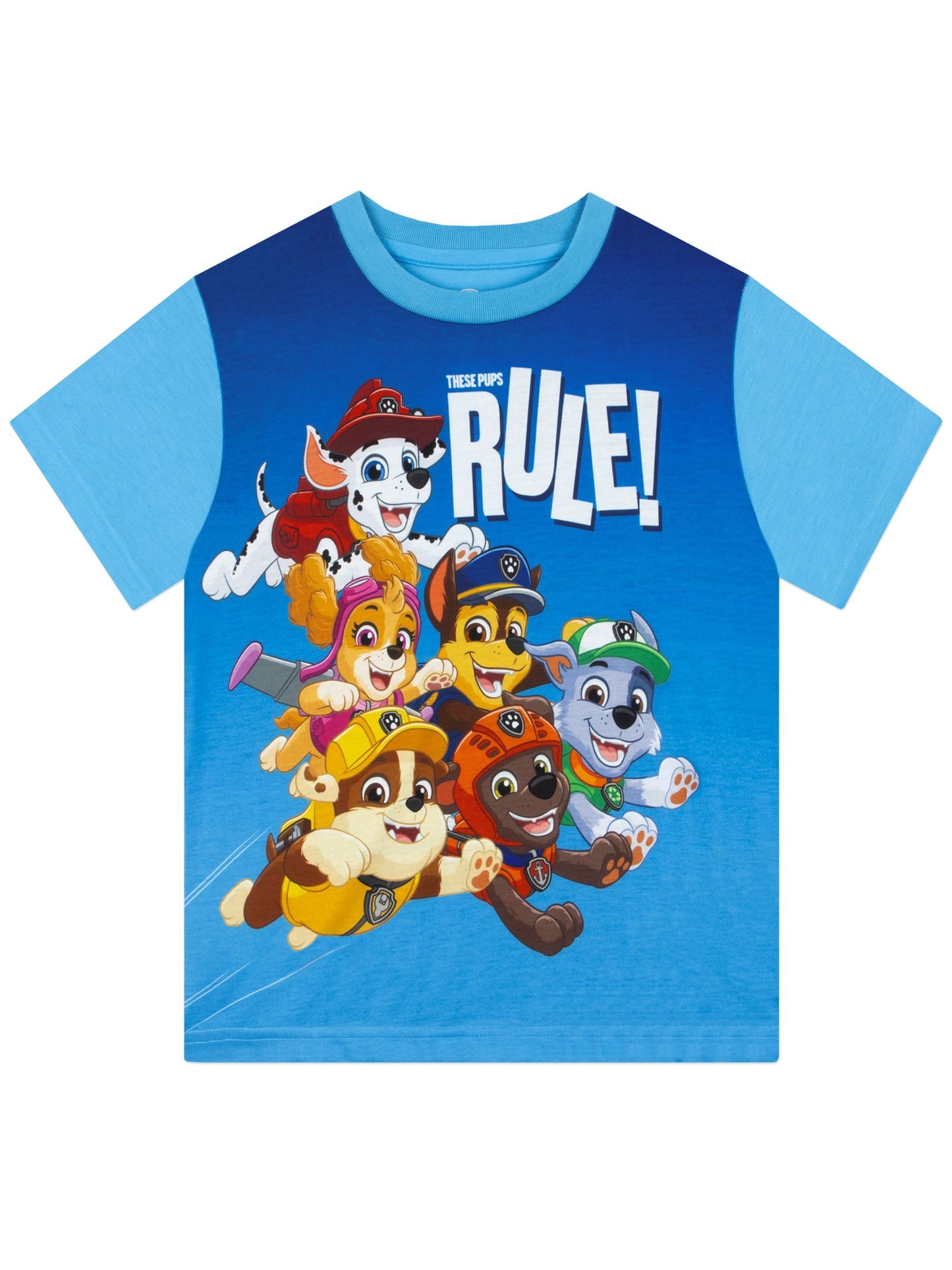 Dsiney Kidz - Character Blue PAW Patrol Short Sleeve Pyjamas image 7