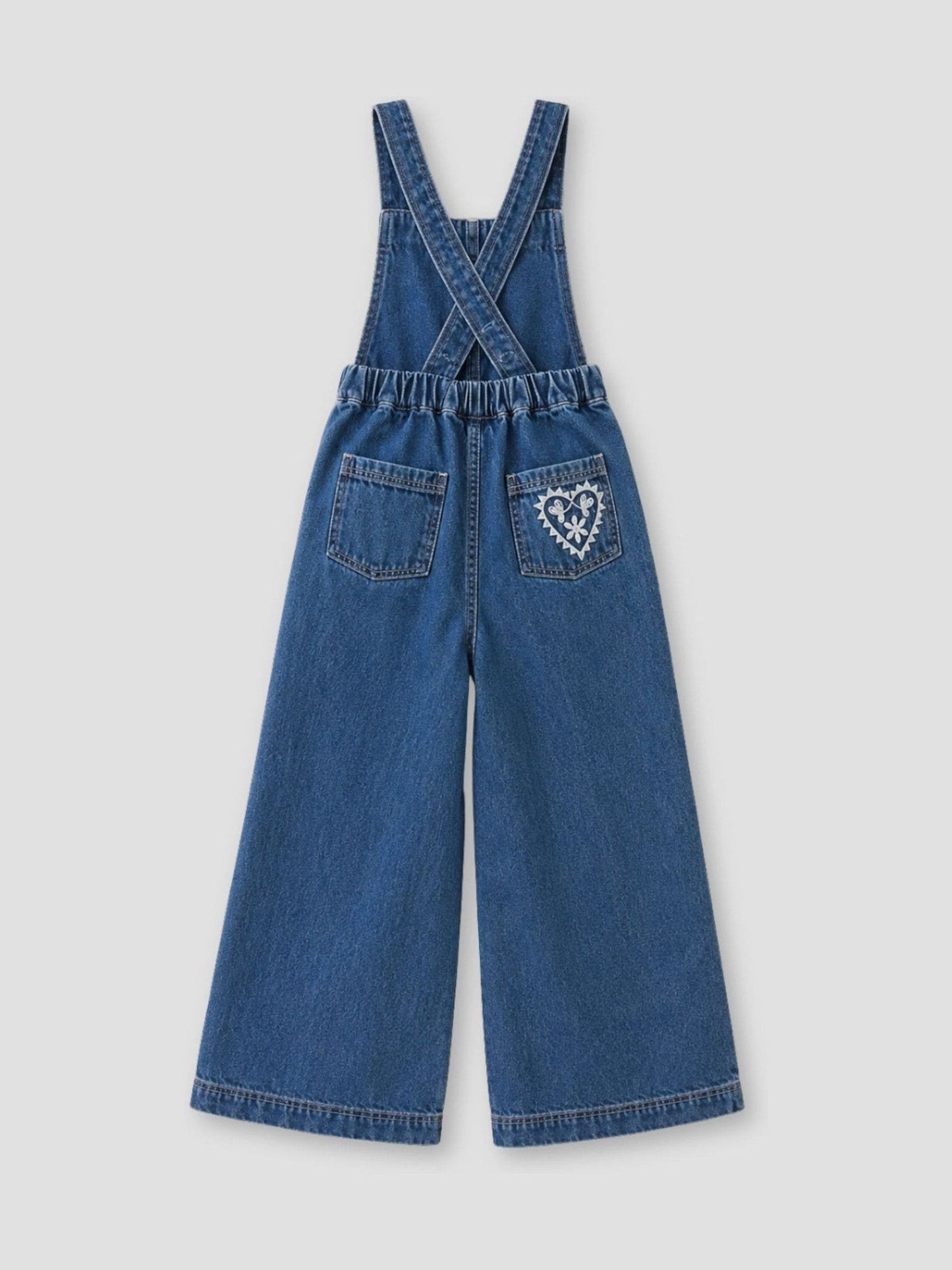 Dsiney Kidz - Angel & Rocket Blue Josie Leopard Dungarees image 7