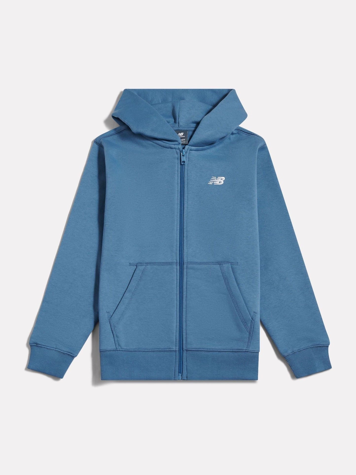 Dsiney Kidz - New Balance Blue Brush Back Small Logo Zip Hoodie image 6