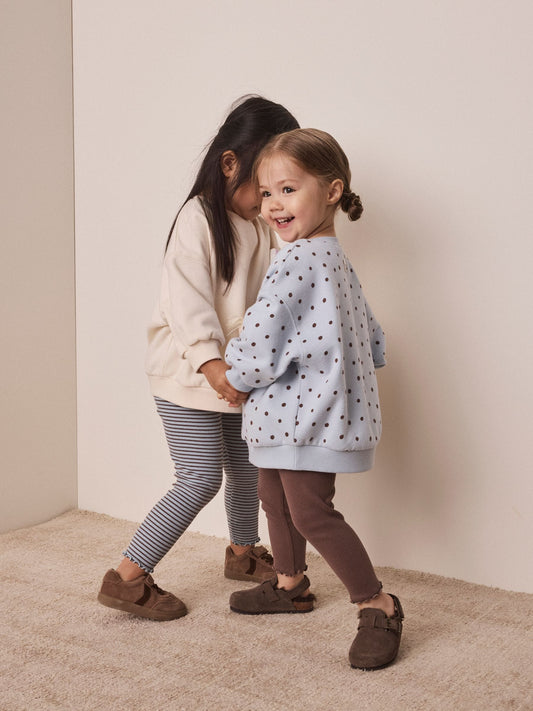 Dsiney Kidz - Ecru/Blue Rainbow Unicorn Sweatshirt & Leggings Set 2 Pack (3mths-7yrs) image 2