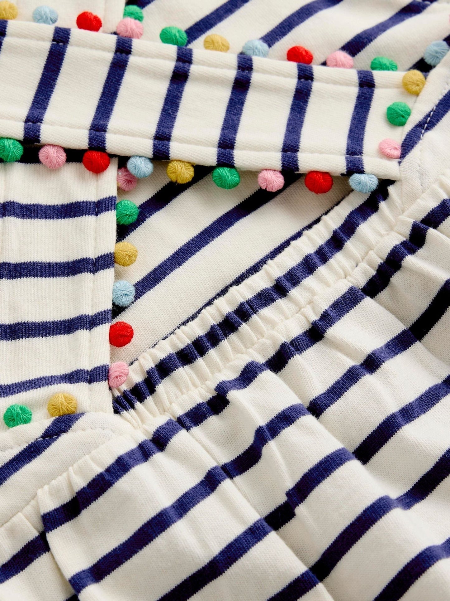 Boden Blue Jersey Cross-Back Dress image 3