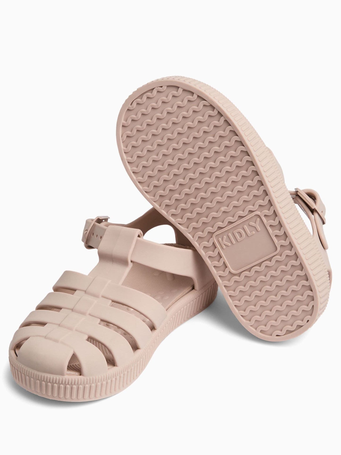KIDLY by MORI Natural Soft Comfy Jelly Sandals image 5