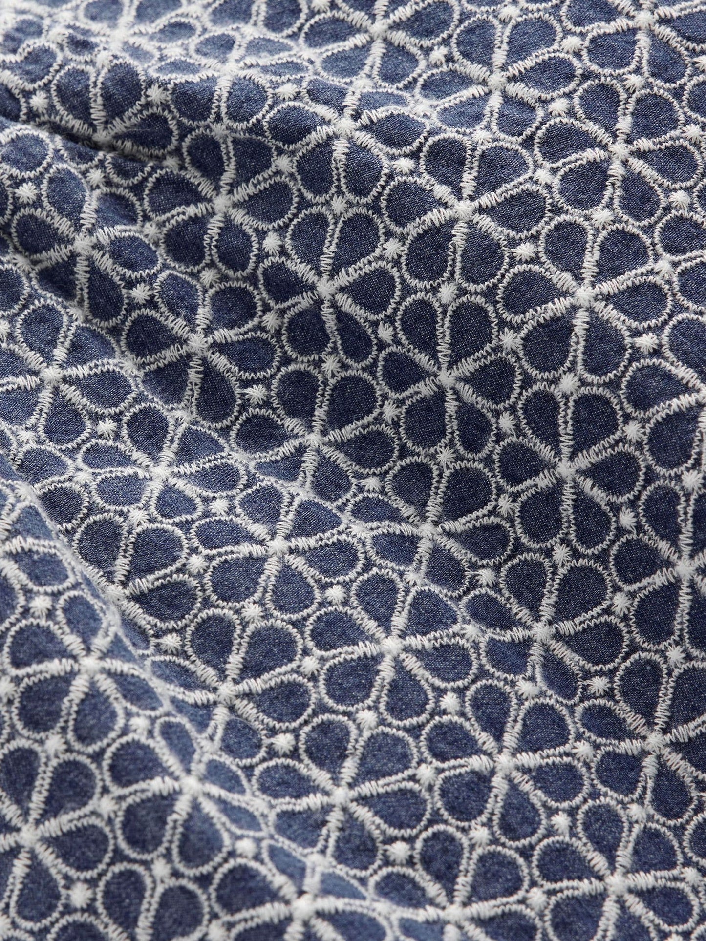 Boden Blue Puff Sleeve Woven Top image 3