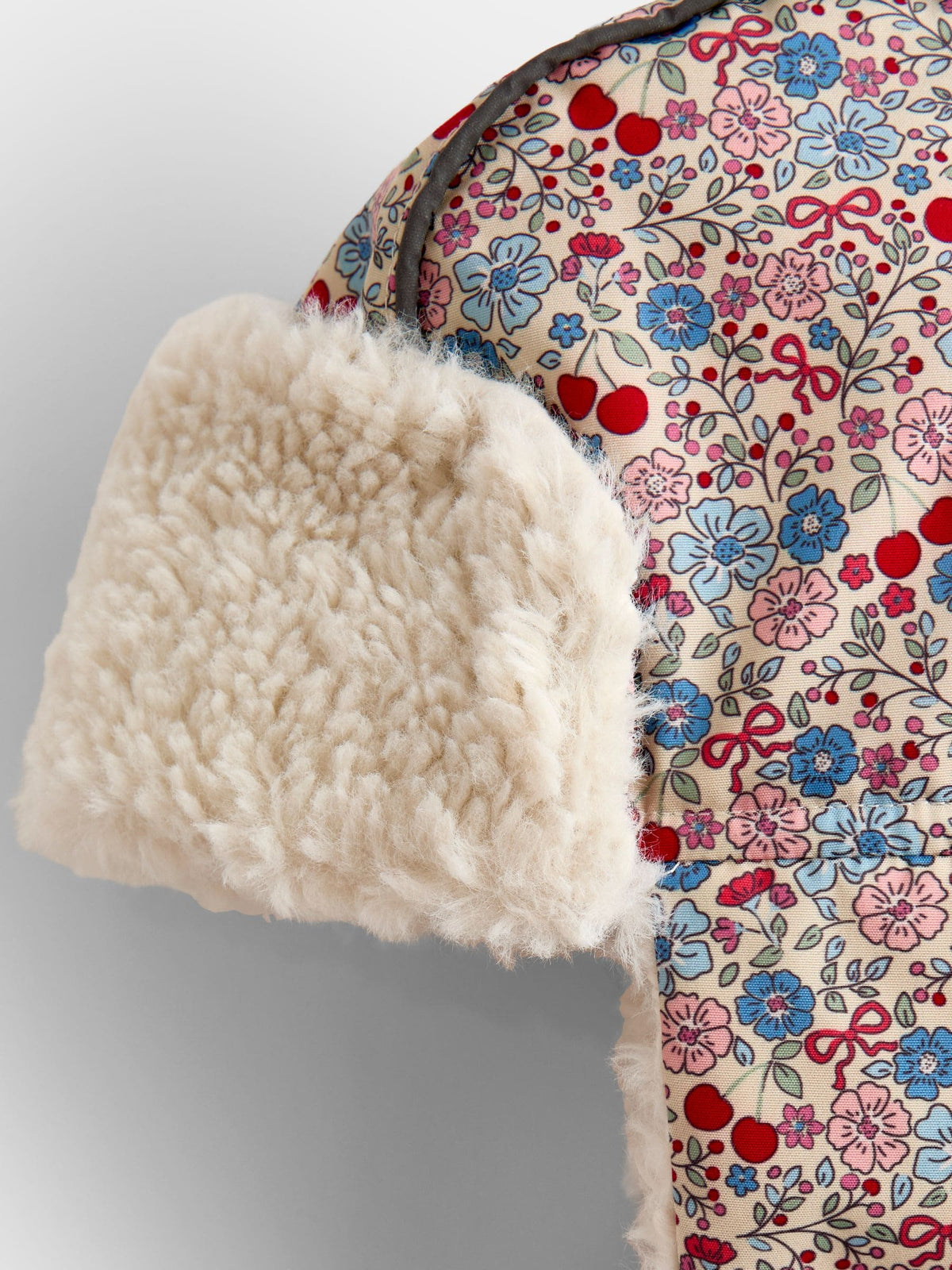 JoJo Maman Bébé Stone Ditsy Cosy Trapper Hat - image 4