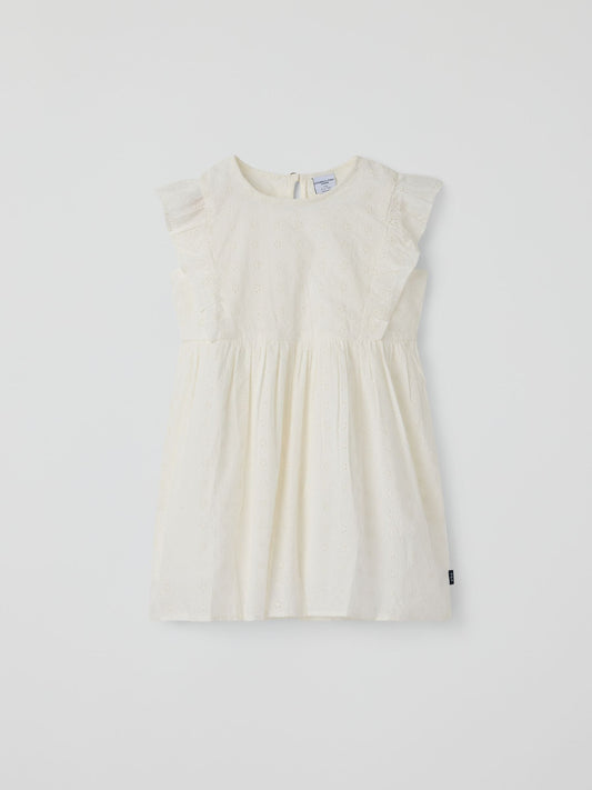 Dsiney Kidz - Polarn O. Pyret White Frilled Sleeve Blouse image 2