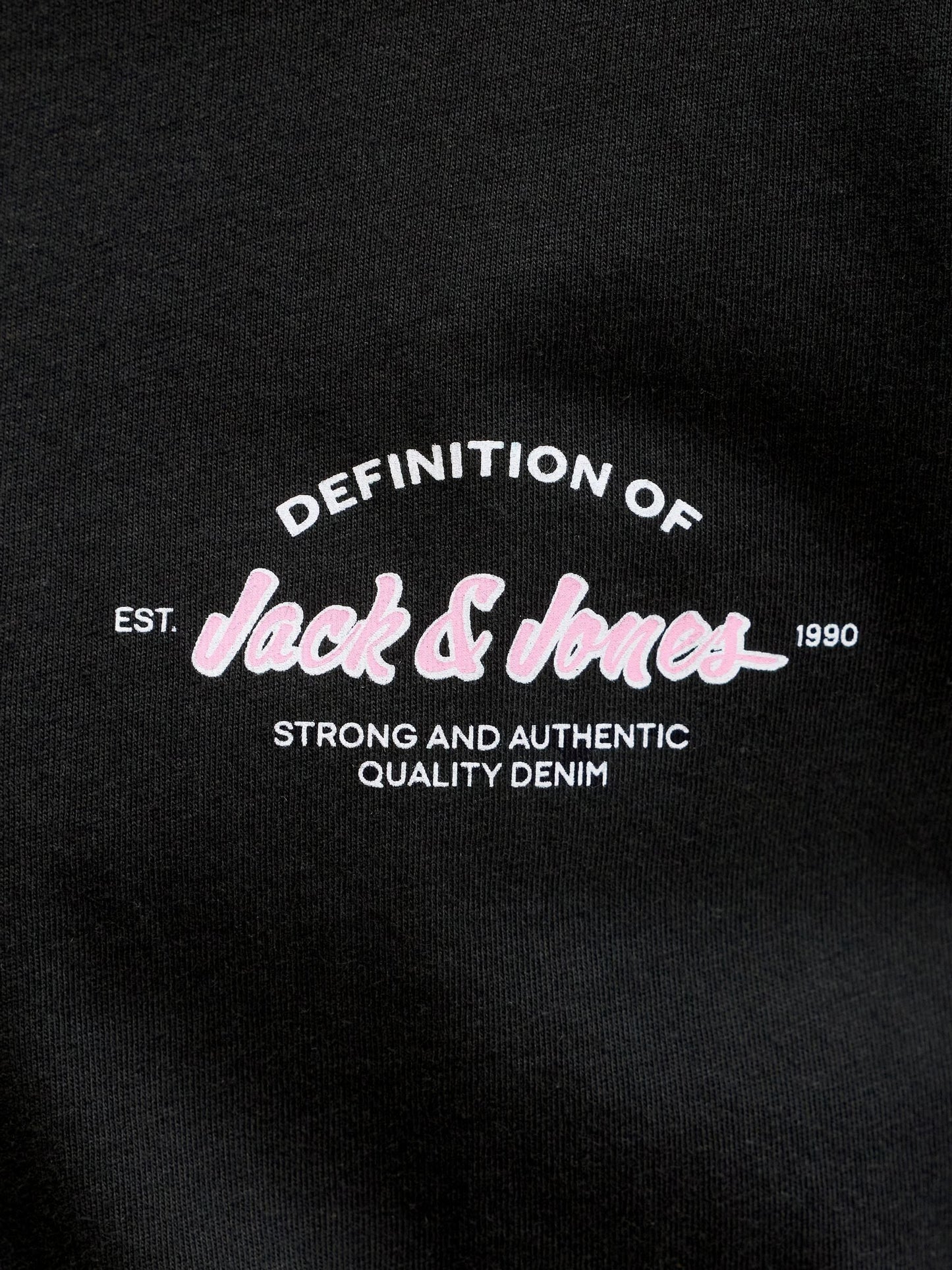 Dsiney Kidz - JACK & JONES JUNIOR Black T-Shirt And Shorts Set image 4