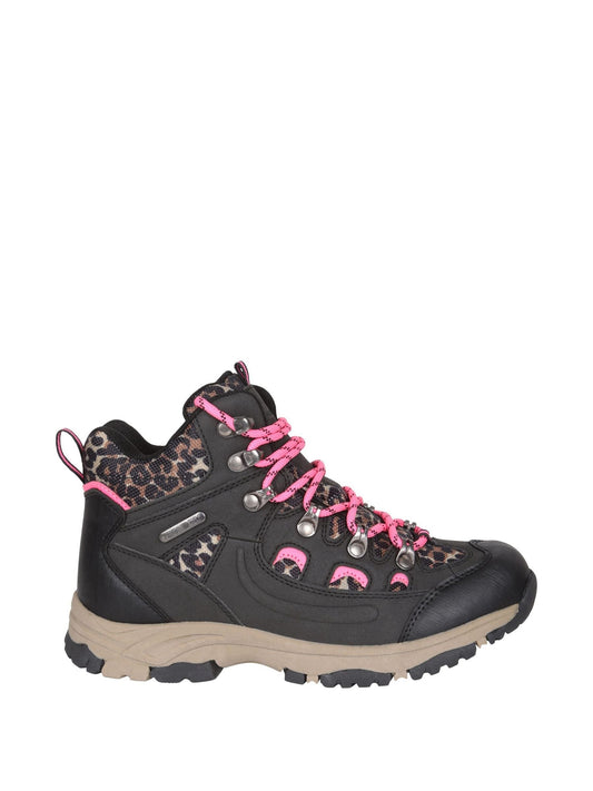 Mountain Warehouse Pink Adventurer Kids Printed Waterproof Boots image 2