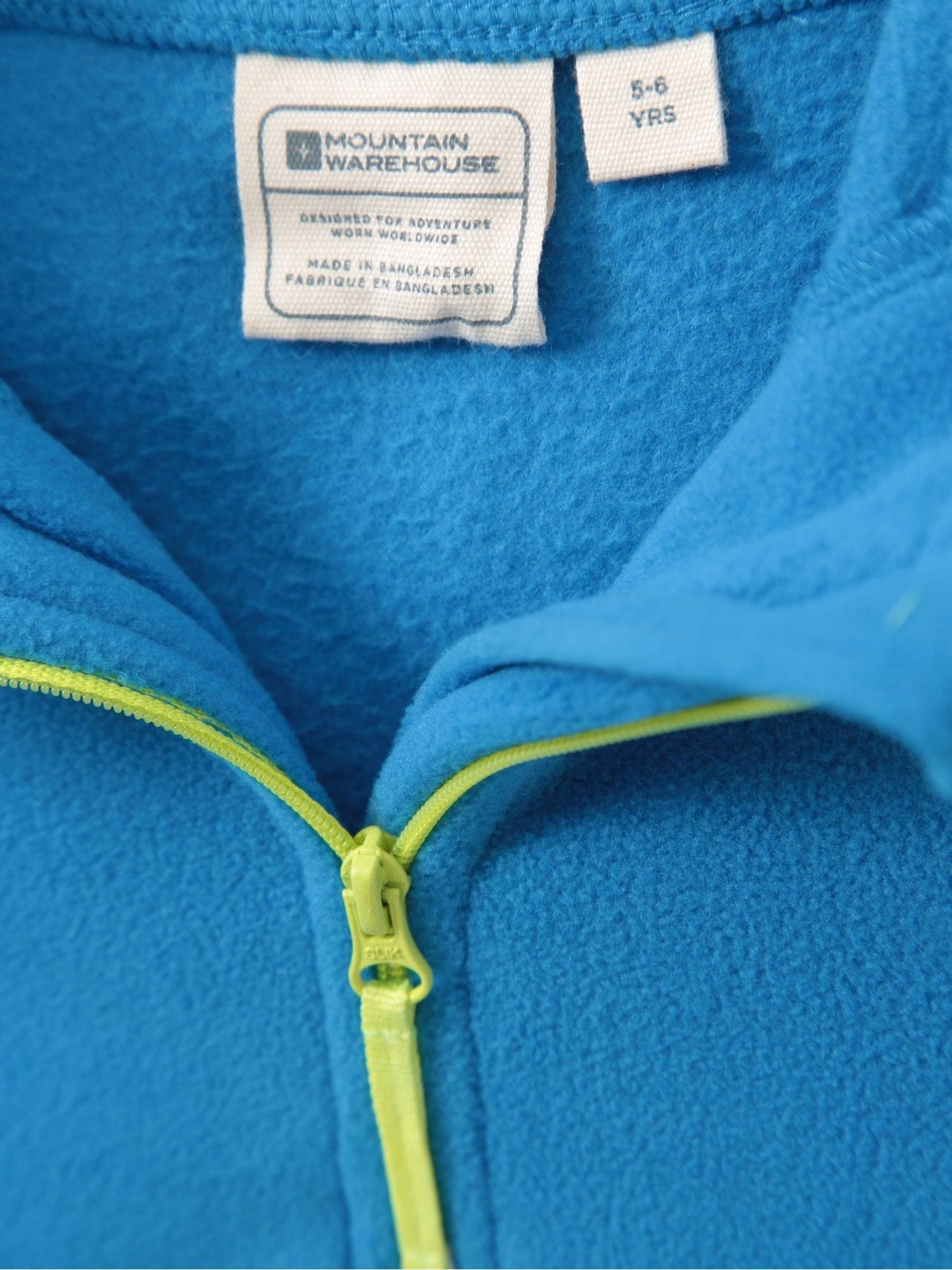 Dsiney Kidz - Mountain Warehouse Light Blue Camber II Fleece Hoodie image 6