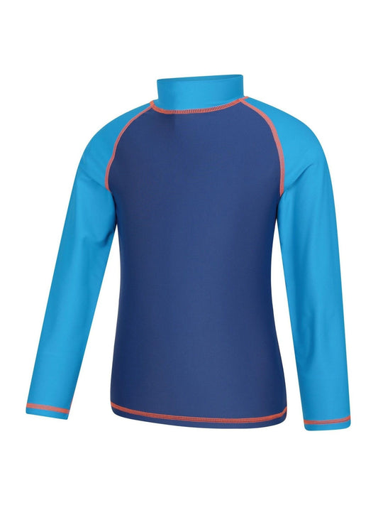 Dsiney Kidz - Mountain Warehouse Blue Long Sleeve Rash Vest image 2
