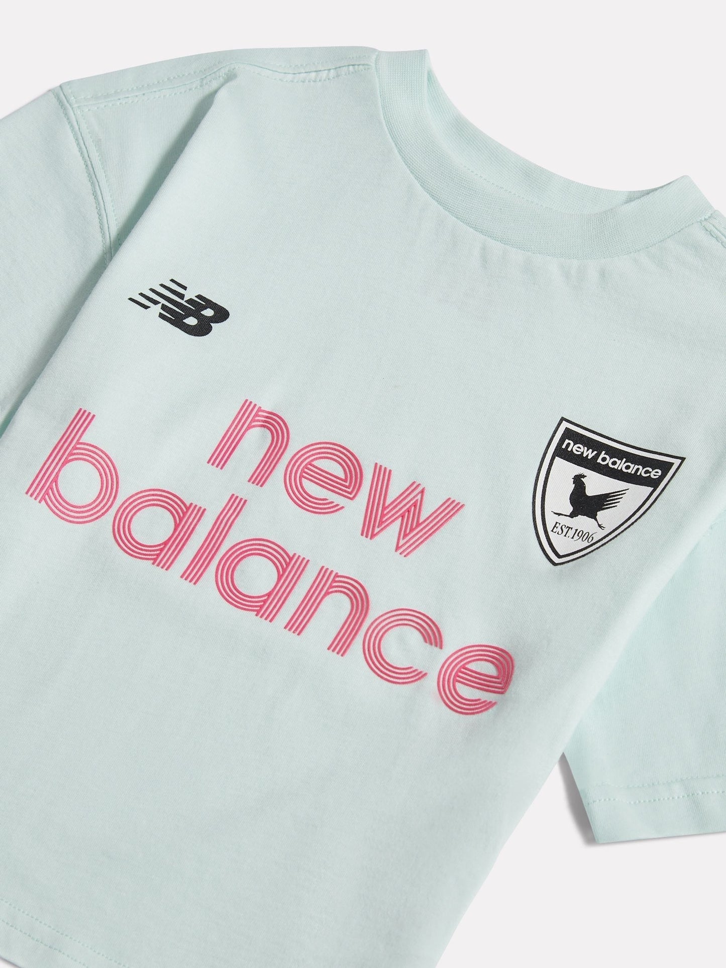 Dsiney Kidz - New Balance Green Football Badge Graphic Tee image 3
