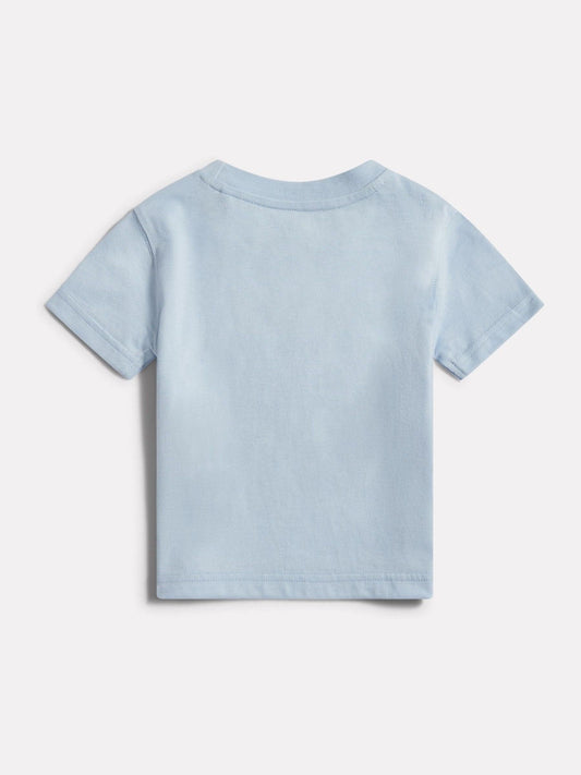 Dsiney Kidz - New Balance Blue Stacked Logo T-Shirt image 2