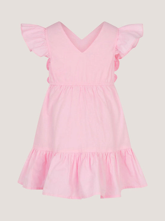 Dsiney Kidz - Monsoon Pink Baby Embroidered Butterfly Bodice Dress image 2