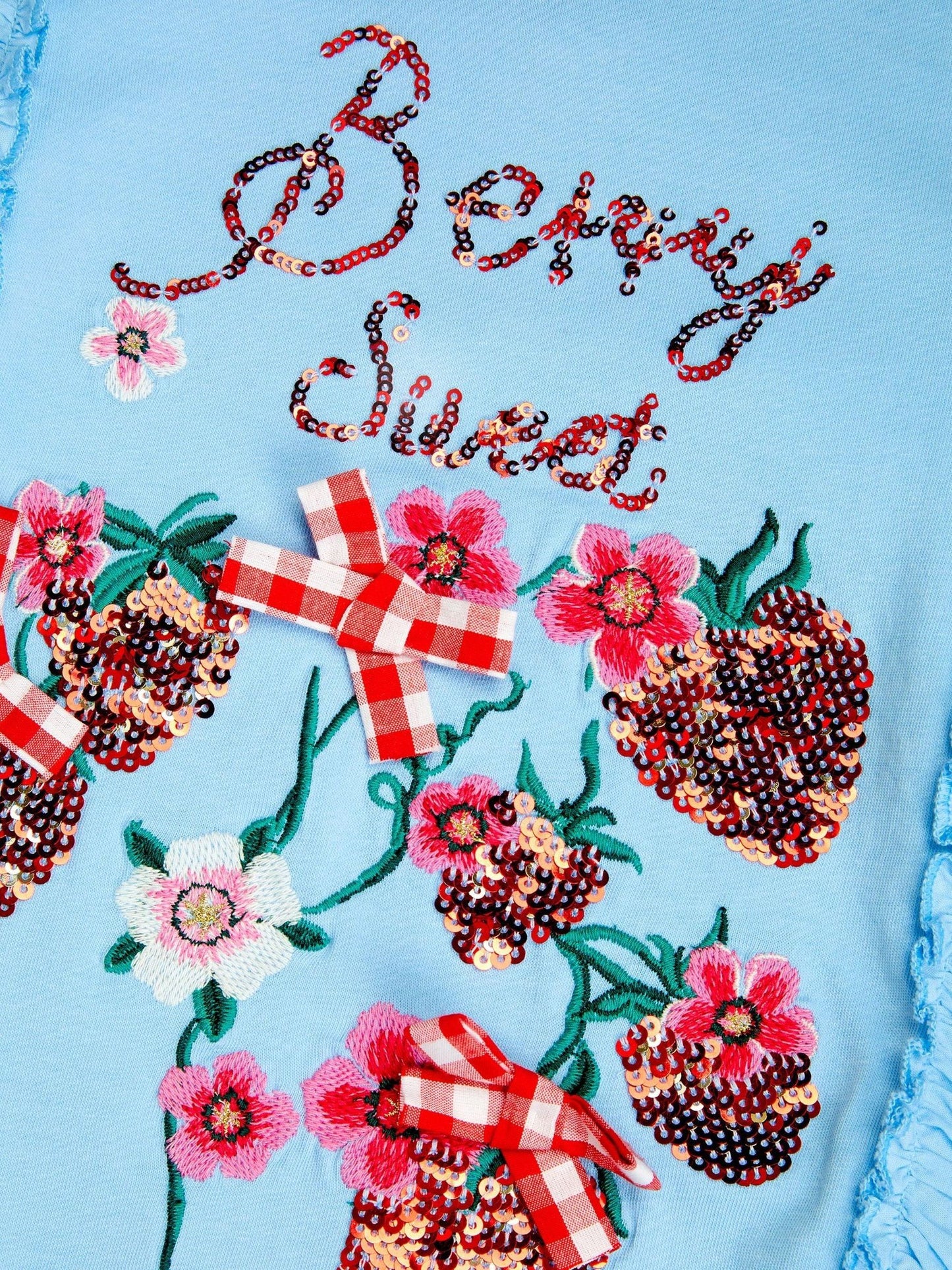 Monsoon Blue Strawberry T-Shirt image 4