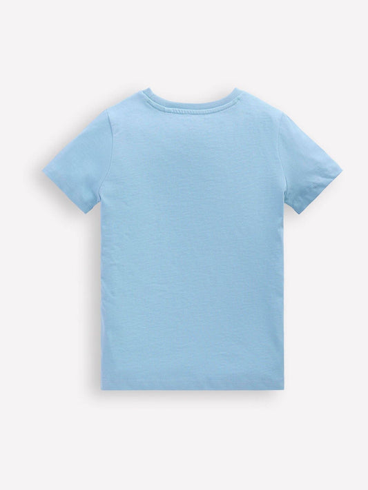 Boden Blue Short Sleeve Graphic T-Shirt image 2