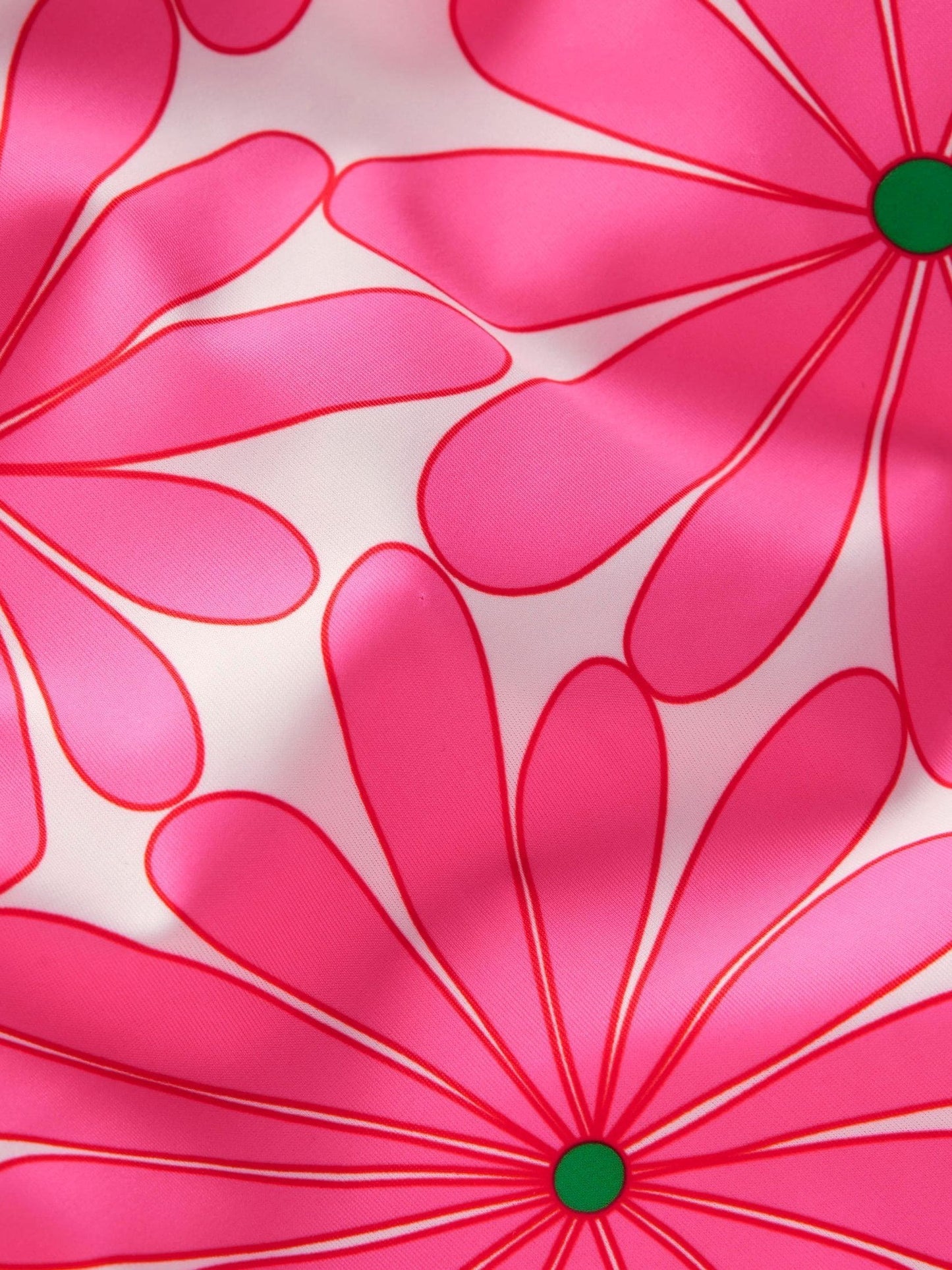 Boden Pink Sun Safe Patterned Rash Vest image 3