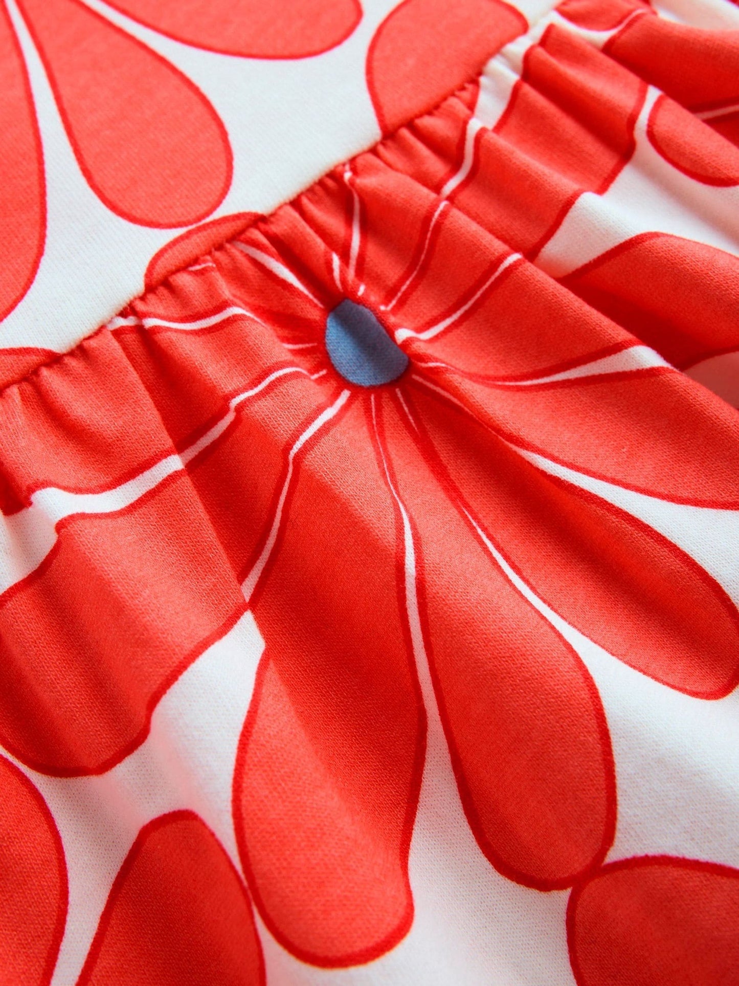 Boden Orange Ariel Twirly Jersey Dress image 4