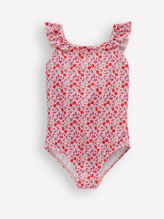 Boden Pink Hallie Frill Strap Swimsuit image 2