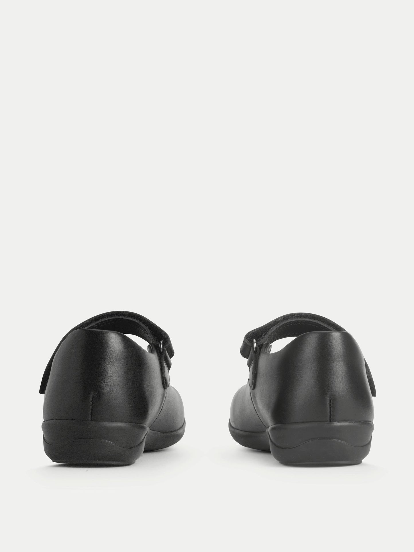 Start-Rite Black Ribbon Rip-Tape Single Bar Smart Bow Detailed School Shoes image 8