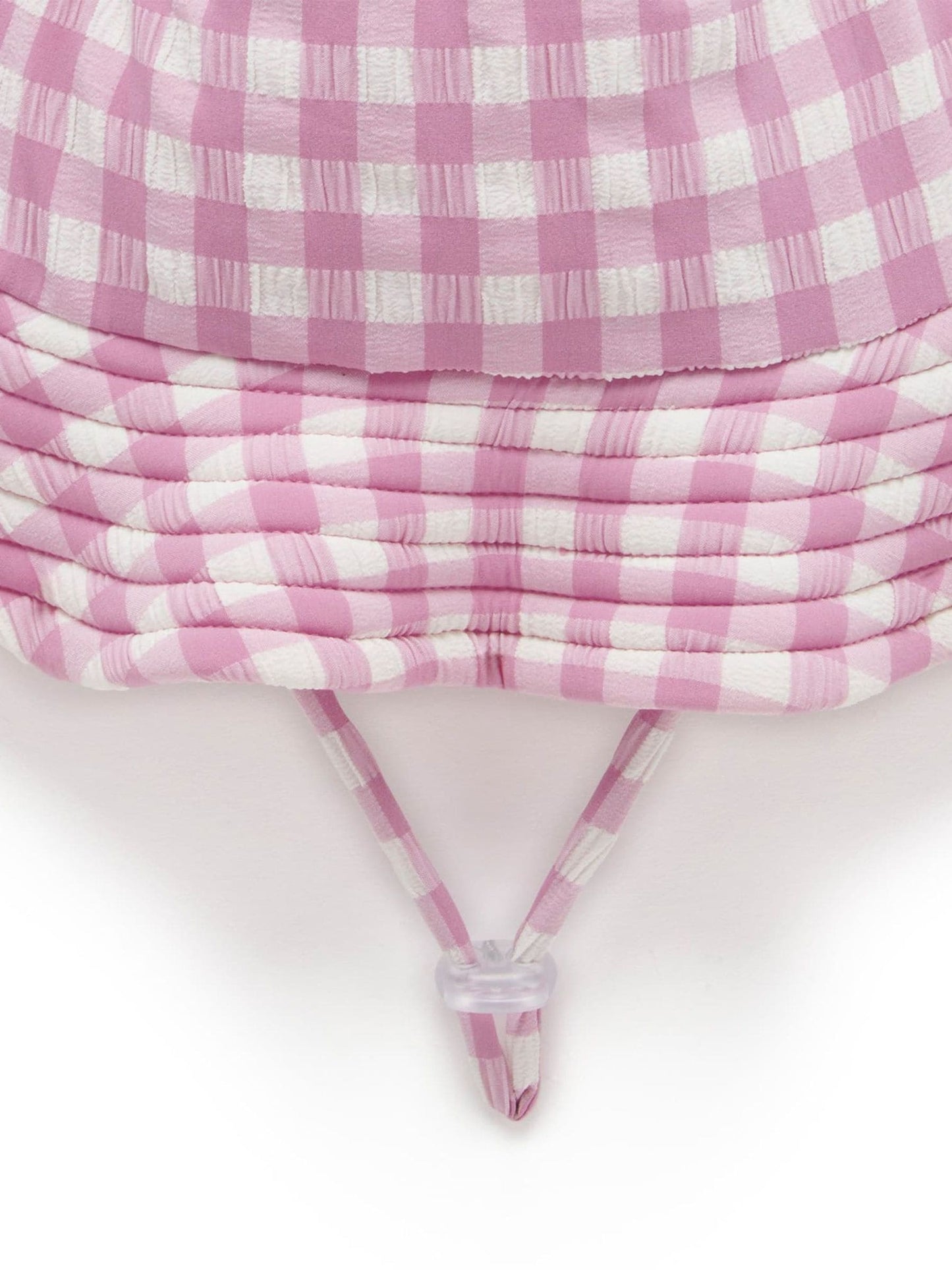 Purebaby Pink Broad Brim Swim Hat image 3