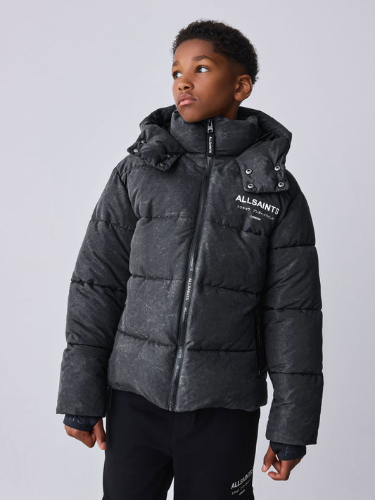 smALLSAINTS Washed Black Underground Short Padded Coat - image 2