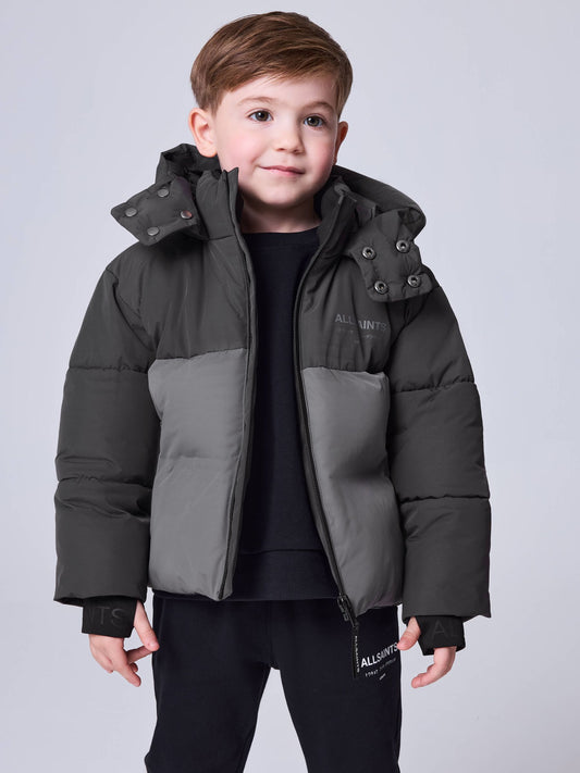 smALLSAINTS Grey Underground Short Padded Younger Coat - image 2