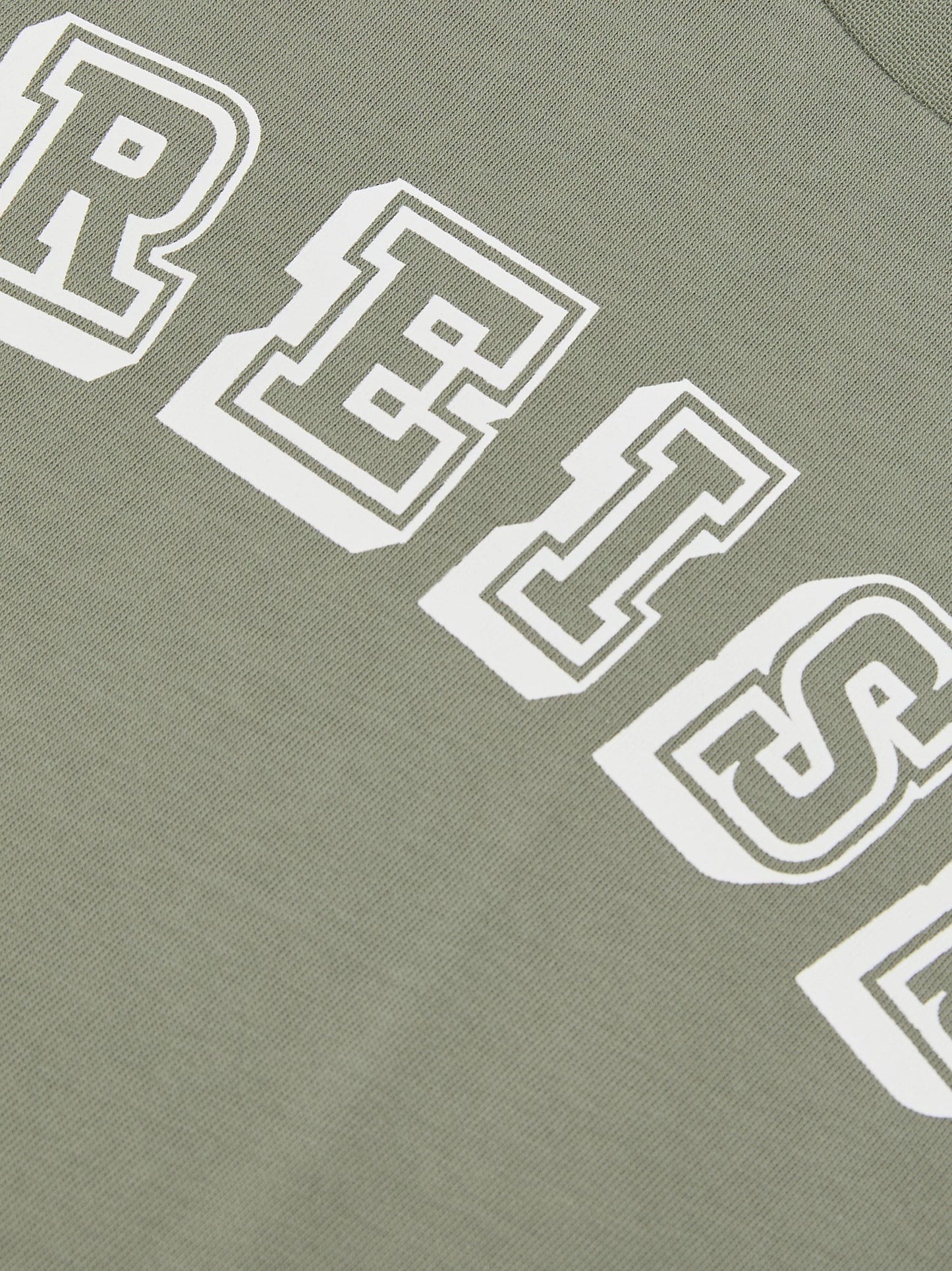 Dsiney Kidz - Reiss Sage/Off White Leonard 3-9 yrs Cotton Logo-Print Oversize T-Shirt image 4