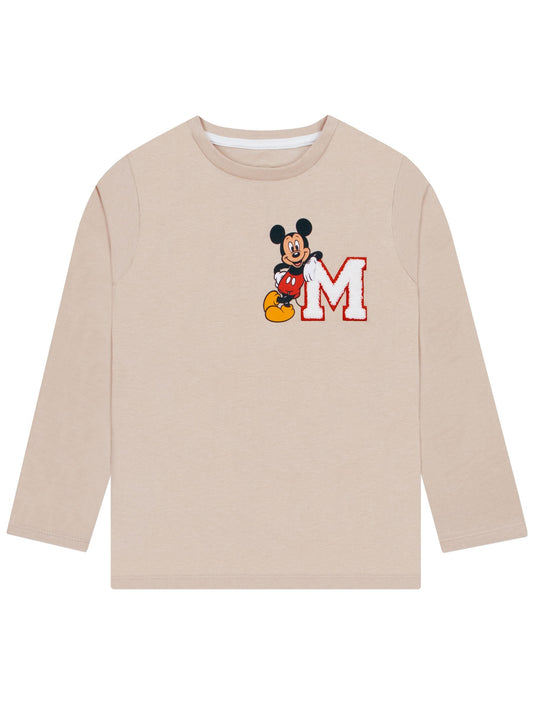 Dsiney Kidz - Character Natural Disney Mickey Mouse Long Sleeve T-Shirt image 2