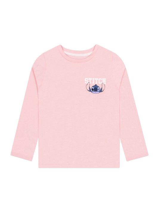 Dsiney Kidz - Character Pink Disney Lilo And Stitch Long Sleeve T-Shirt image 2