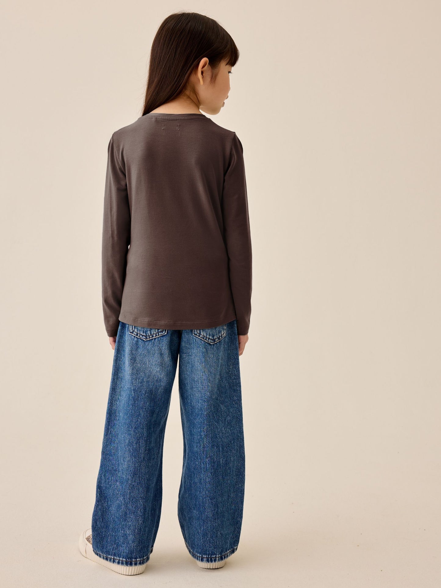 Dsiney Kidz - Chocolate Brown Supersoft Long Sleeve Top (3-16yrs) image 3