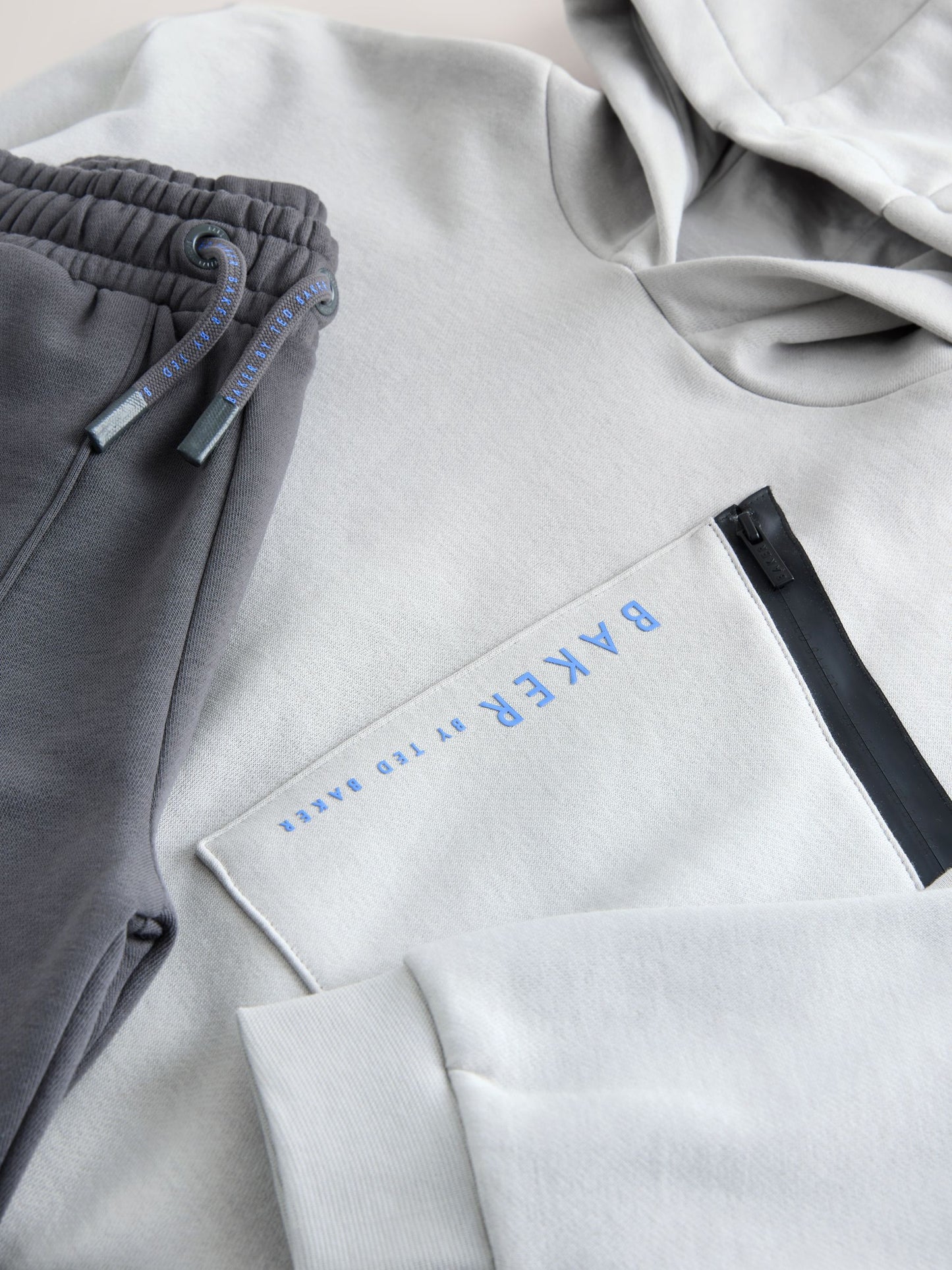 Baker by Ted Baker Oversized Zip Pocket Hoodie and Joggers Set image 10