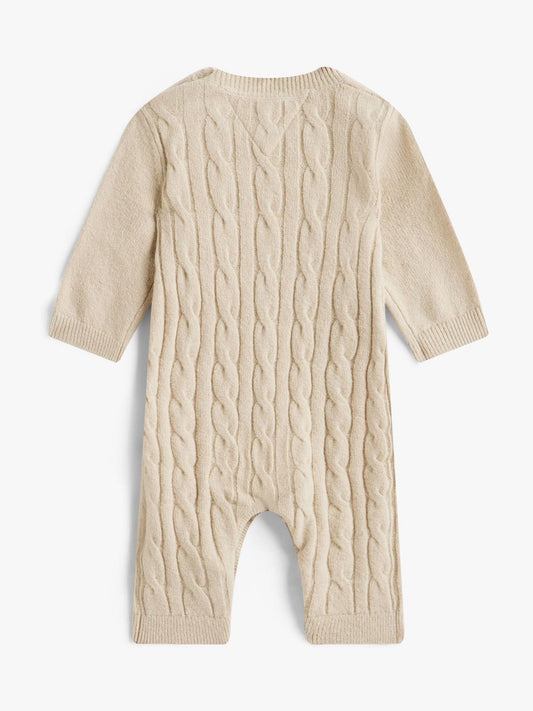 Tommy Hilfiger Brown Cable Knit Relaxed Bodysuit image 2