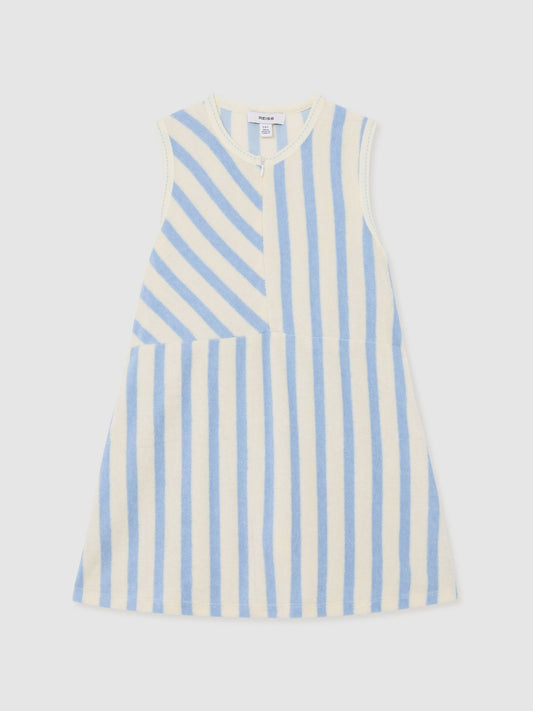 Reiss Pale Blue Sunny 9-13 yrs Towelling Dress image 2