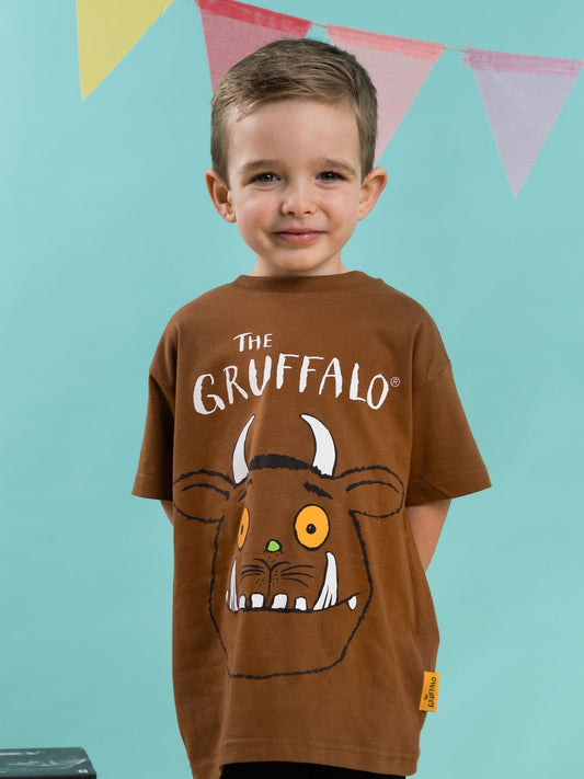 Dsiney Kidz - Vanilla Underground Brown Gruffalo Short Sleeved T-Shirt image 2