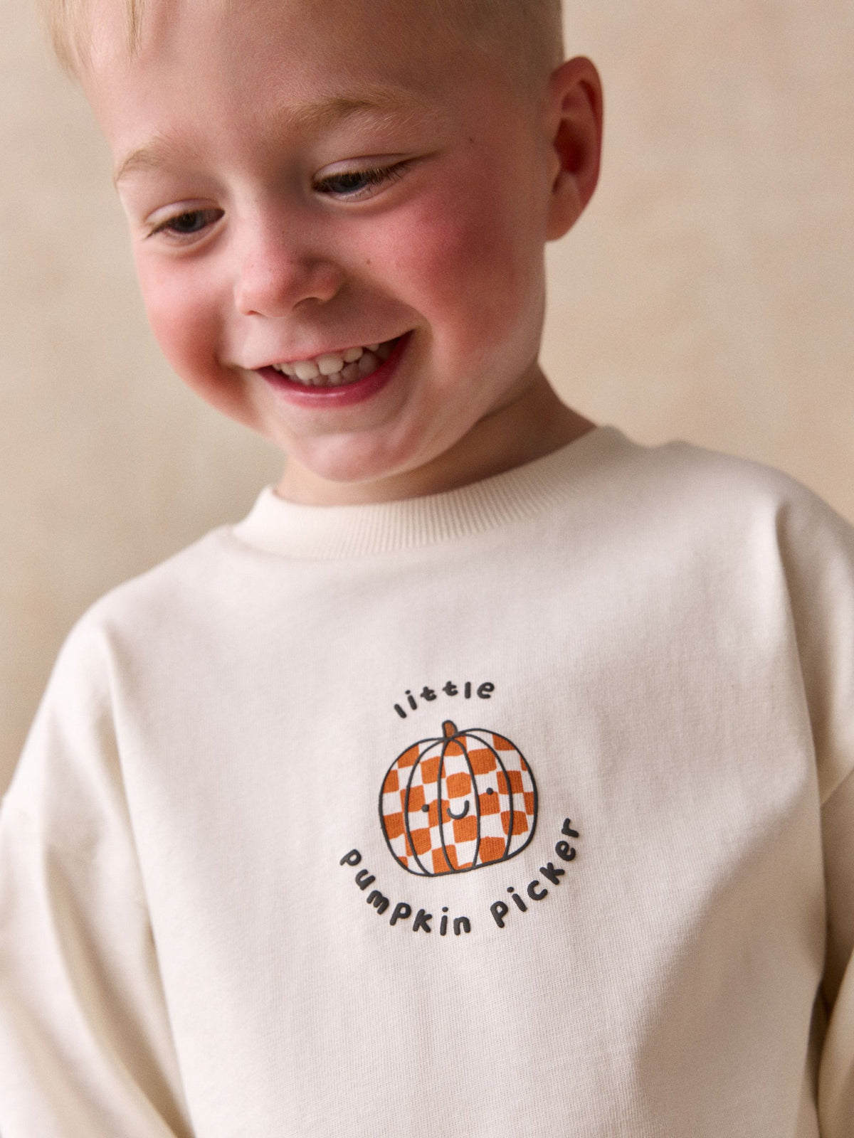 Dsiney Kidz - White Halloween Pumpkin Graphic Printed Top and Legging Set (3mths-7yrs) image 4