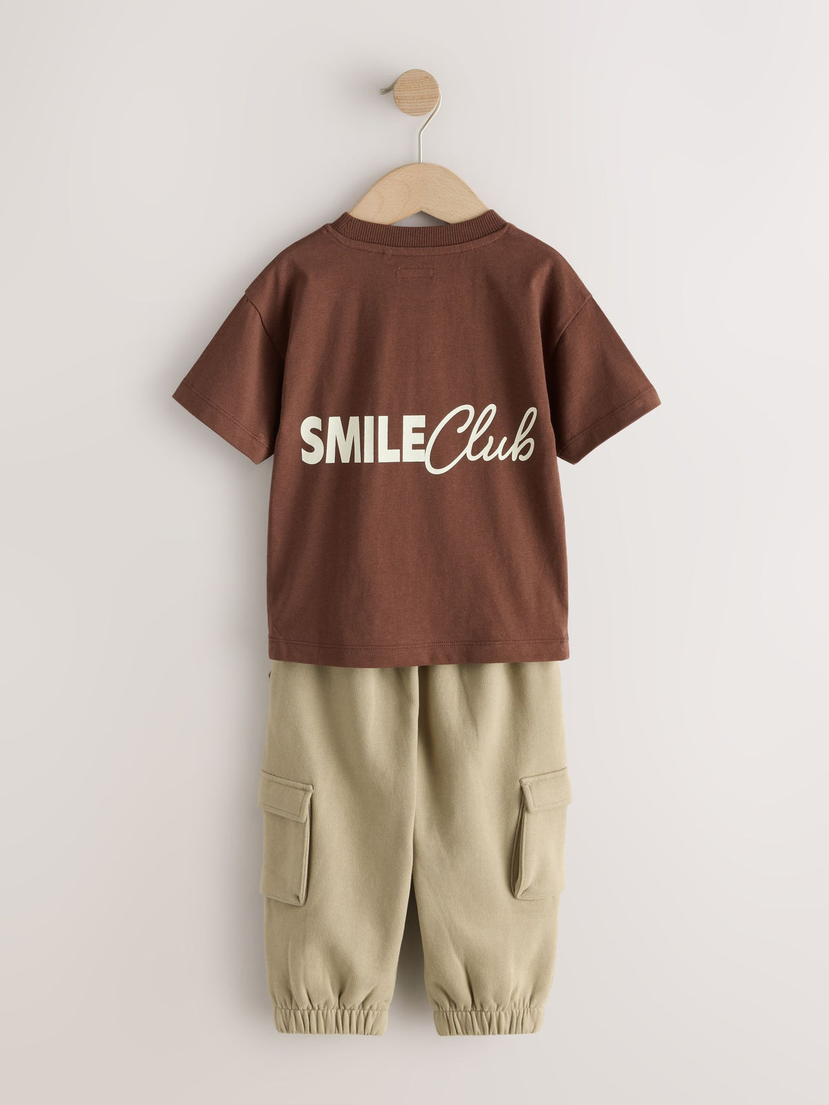 Dsiney Kidz - Brown/Cream T-Shirt & Joggers Set 4 Peice (3mths-7yrs) image 10