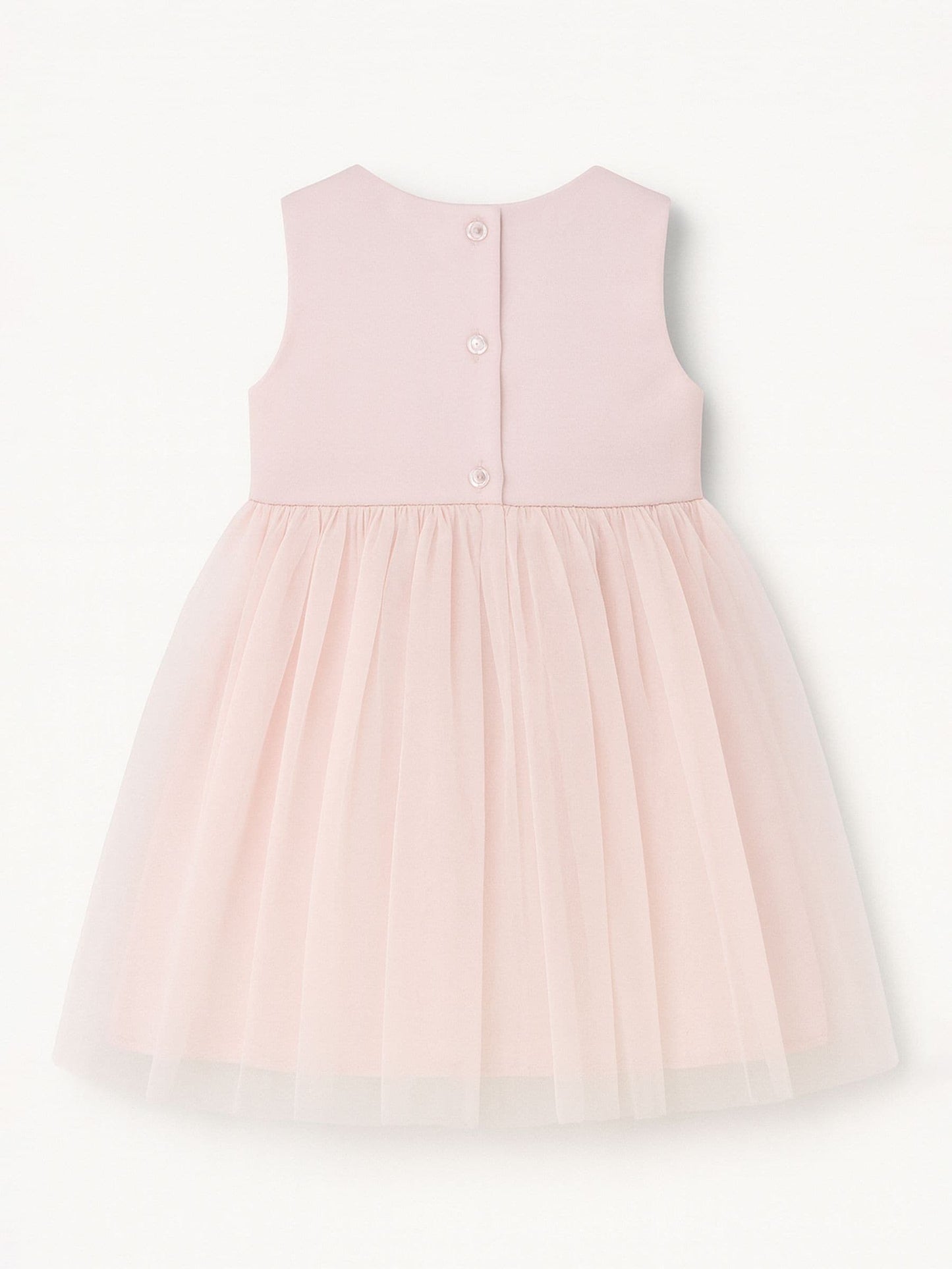 Angel & Rocket Pink Juno Blush Flower Waist Dress image 6