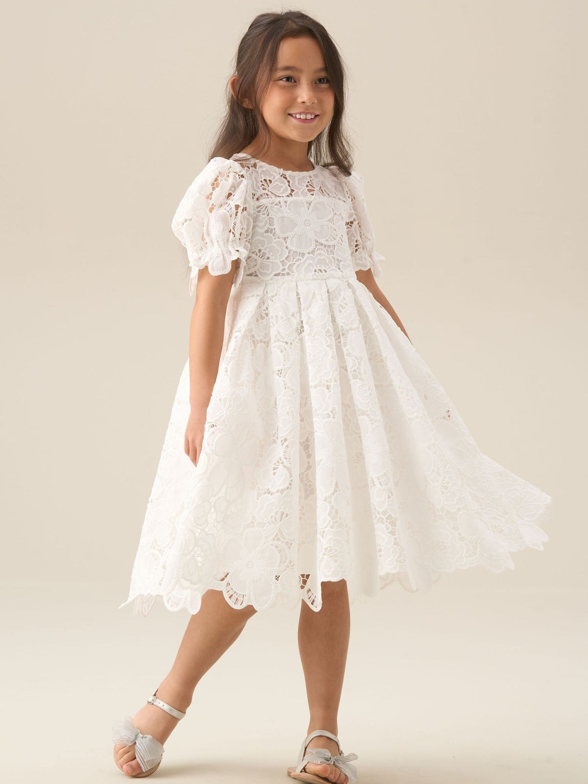 Dsiney Kidz - Angel & Rocket White Maeva Lace Dress image 5