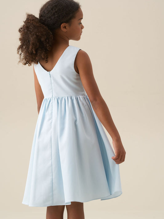 Dsiney Kidz - Angel & Rocket Blue Niamh 3D Flower Corsage Dress image 2