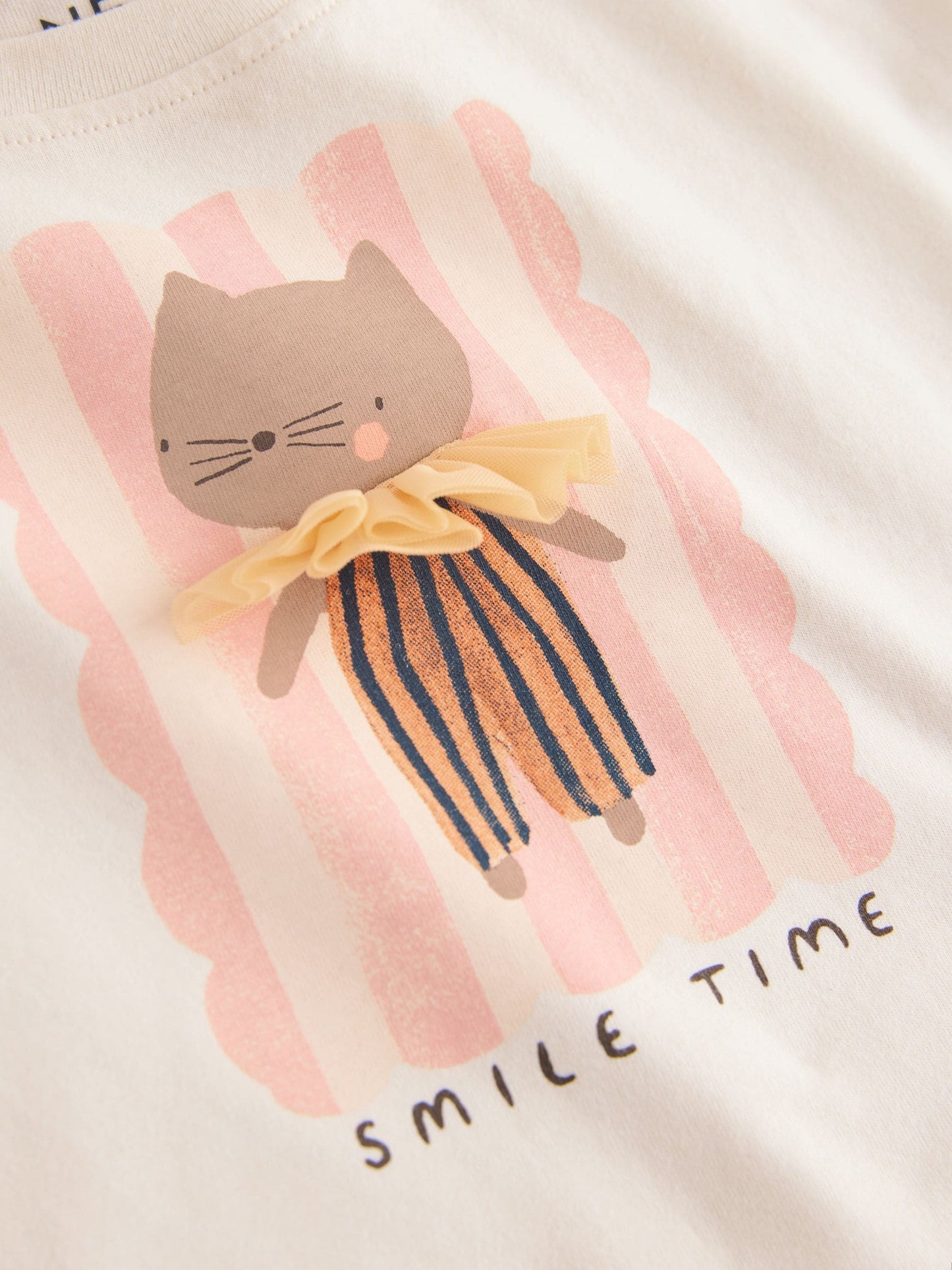 Dsiney Kidz - Neutral Pink Cat T-Shirts 4 Pack (3mths-7yrs) image 9